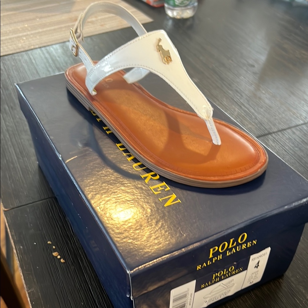 Polo by Ralph Lauren Women's White Sandals